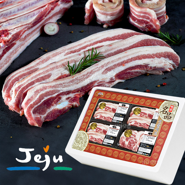 제주 흑돼지 오겹살 목살 앞다리살 뒷다리살 선물세트 500g 1kg 2kg 냉장 정스펙