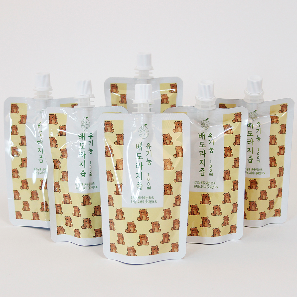 (유기지기)심스오가닉 유기농 배 도라지즙 100ml 30포 이미지 1