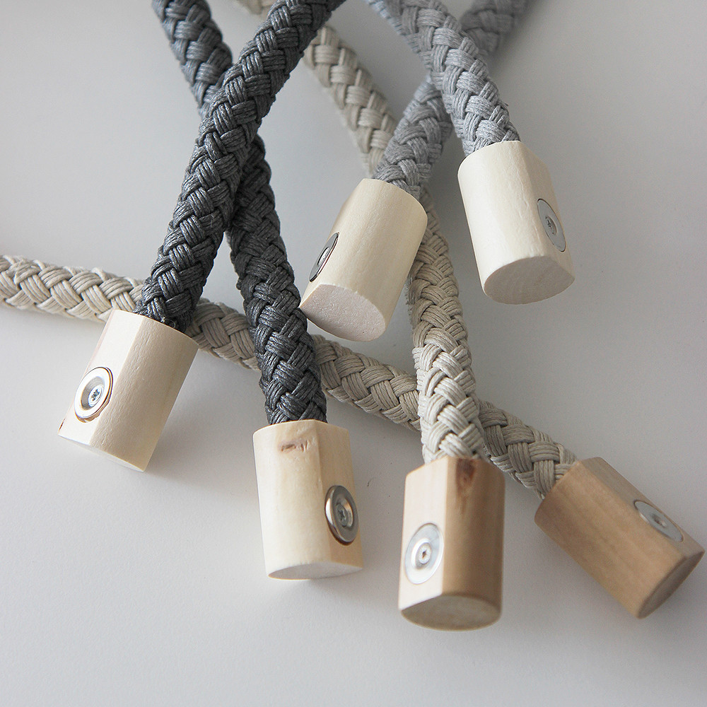 프리바토우 클로슈 커튼 커텐 마그네틱 자석 타이백 후사 고리 끈 집게 걸이