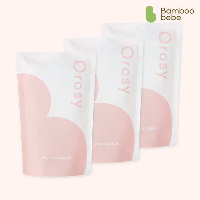 [밤부베베] 오롯이 더편한 포밍세제_소프트블라썸향 리필형 500ml 3개 / 제조일자 2023.12.15 - 상품 이미지