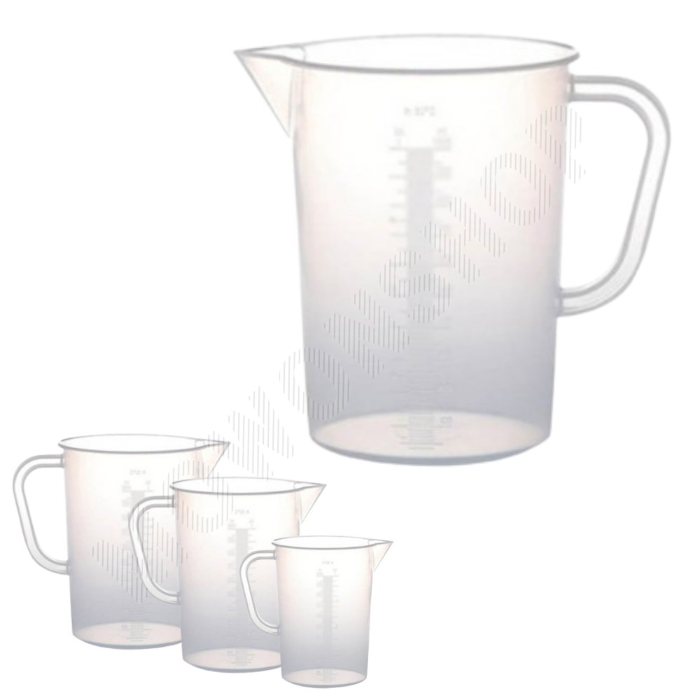 비컵 플라스틱비이커 라면 물 계량컵 요리비커 500ml - 상품 이미지