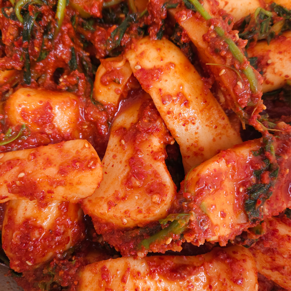광주에서 줄서요 국내산 알타리 총각김치 1kg 전라도 수제김치 - 상세 이미지 3