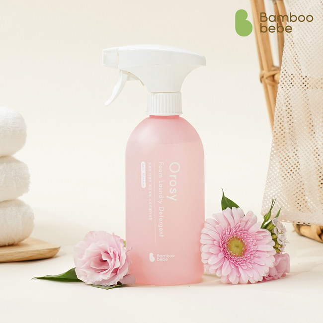 [밤부베베] 오롯이 더편한 포밍세제_소프트블라썸향 500ml 1개 / 수량 2개 옵션으로 구매시 1개 추가 증정 / 제조일자 2024.9.2 - 상품 이미지