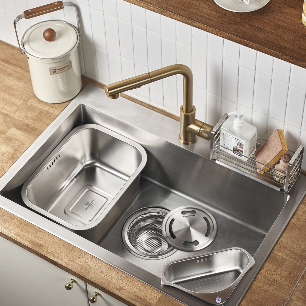 바겐슈타이거 304 올 스텐 싱크용품 모음전 바겐슈타이거 스텐 싱크 플레이트(펀칭)