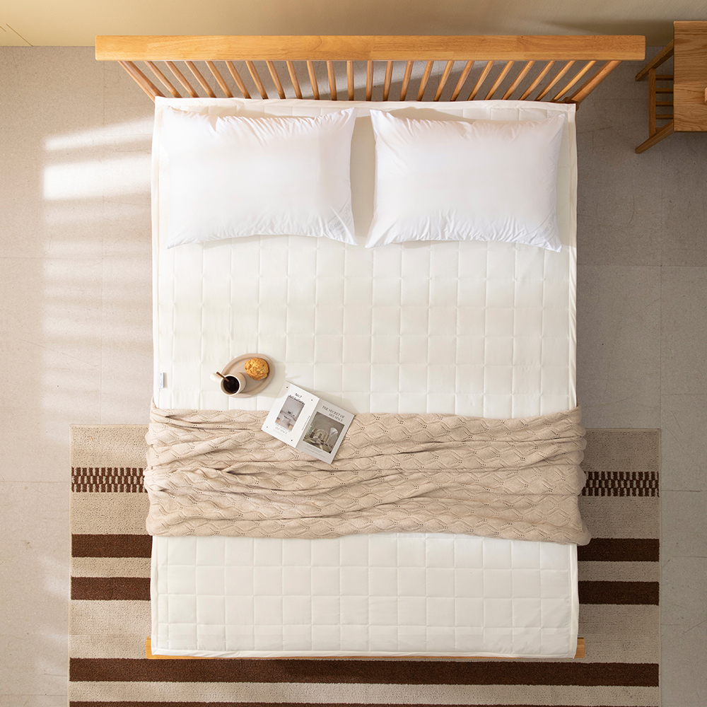 베네베딩 누빔 방수 침대 패드 S