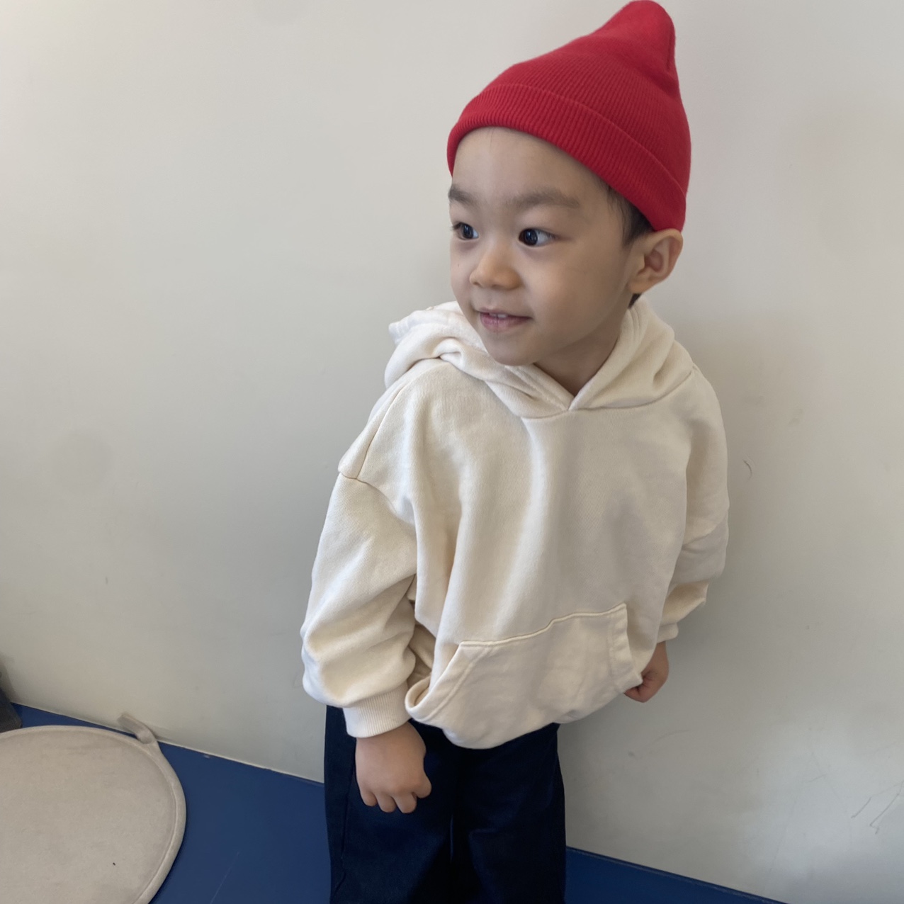 면  기본 비니 유아 아기 키즈 국내생산 KC - 상세 이미지 5