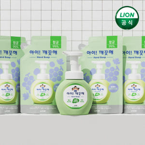 아이깨끗해 핸드워시 청포도 용기 250ml x 1개 / 거품형 손세정제 솔직 후기 | 피부 타입별 분석 - 상품 이미지 2