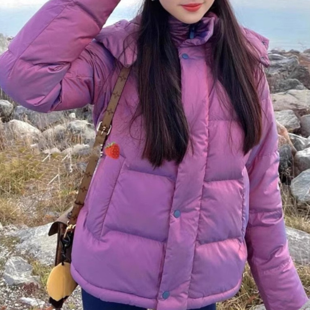 효심이네 각자도생 이효심 유이 패딩 옷 화이트 후드 31회 패션 이미지 1