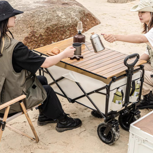 늘바론 캠핑 웨건 테이블