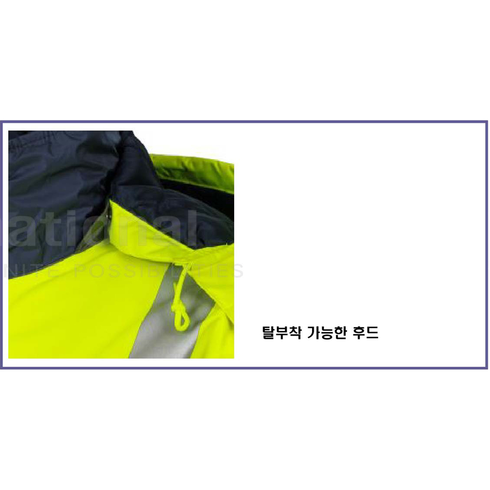 제비표 우의 빅사이즈 3XL 혹한기 방한 우비 JB-9000 상의 이미지 6