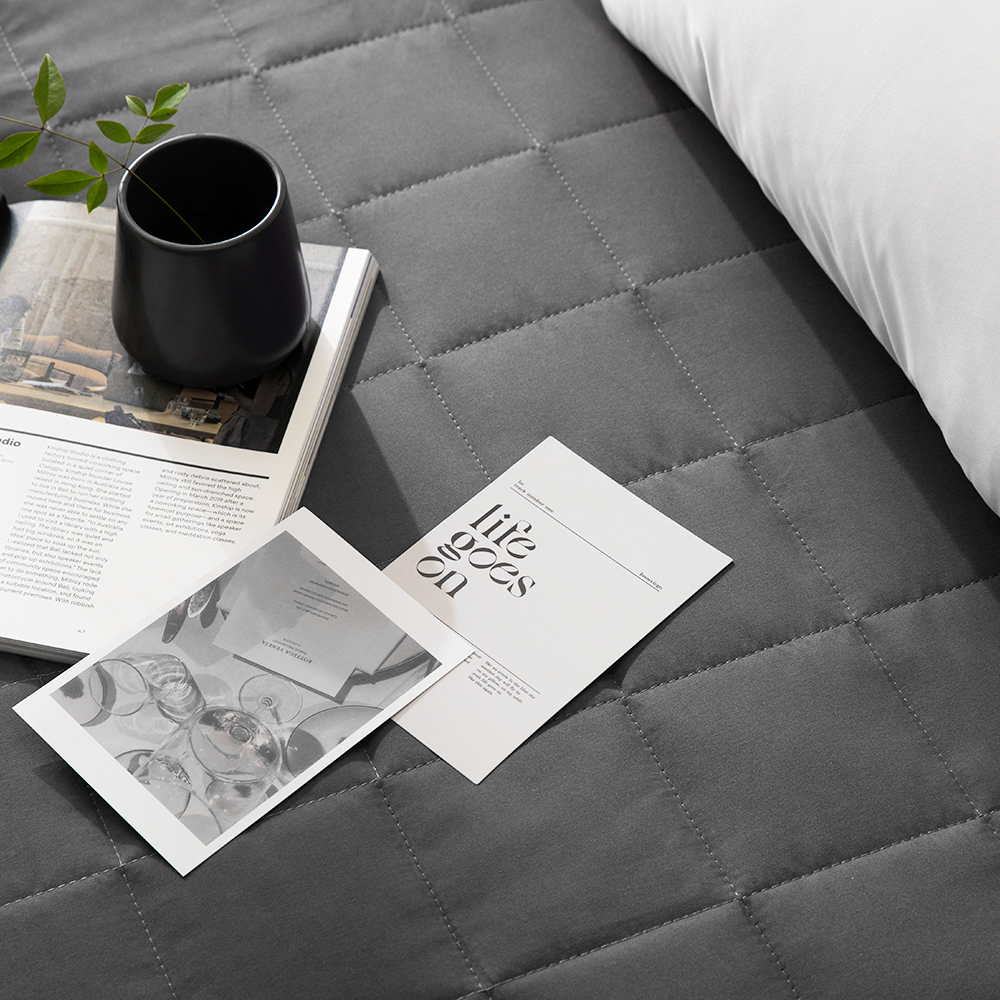 베네베딩 누빔 방수 침대 패드 S