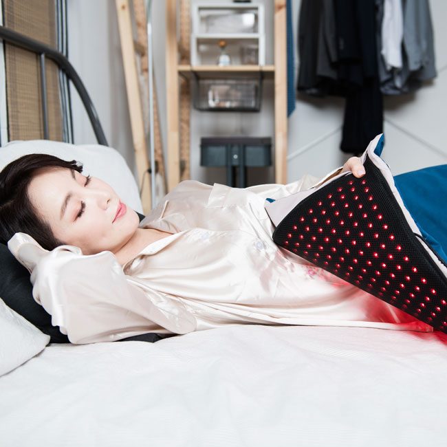 시리어스 근적외선 LED 그랜드 전기 마사지기 온열기 찜질기 등 허리 복부 어깨 - 상세 이미지 3