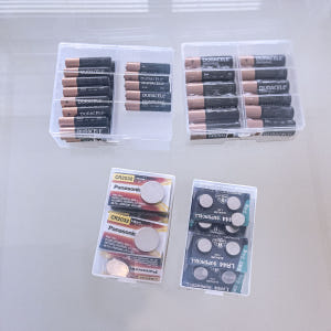 정리하우스 건전지케이스 AA AAA 동전건전지보관함 2type 실사용 후기 | 효과 있을까? - 상품 이미지 3