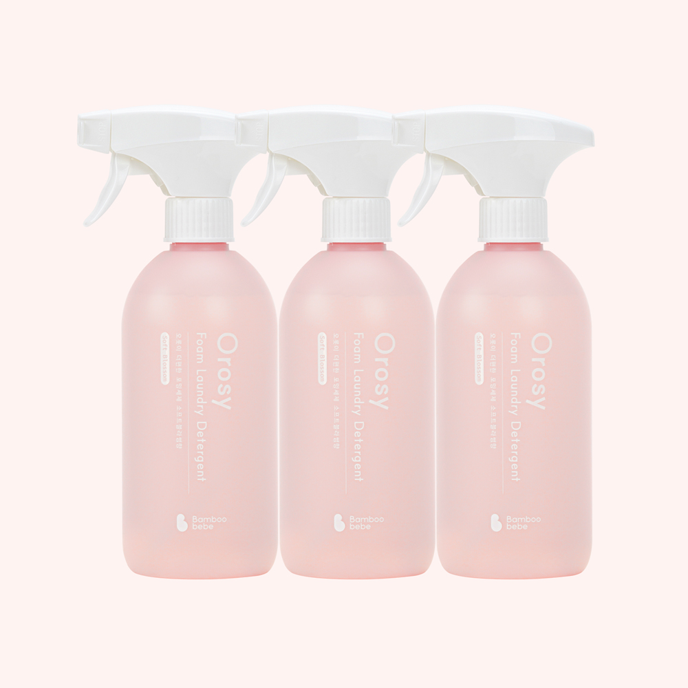 [밤부베베] 오롯이 더편한 포밍세제_소프트블라썸향 500ml 3개 / 제조일자 2024.9.2 - 상세 이미지 2