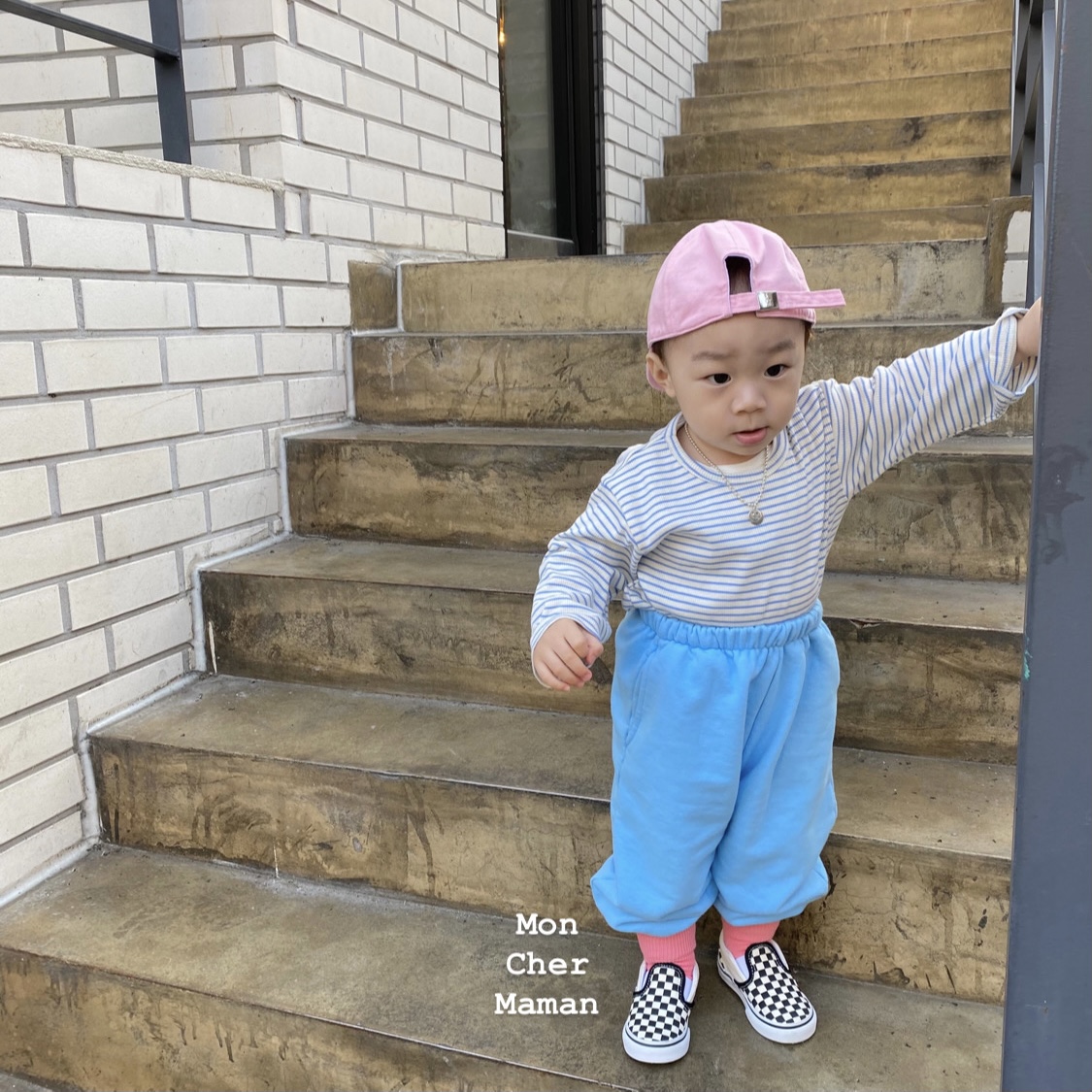 돌아기 모자 키즈 어린이 베이비 폴로스타일 라파얌체 - 상세 이미지 4