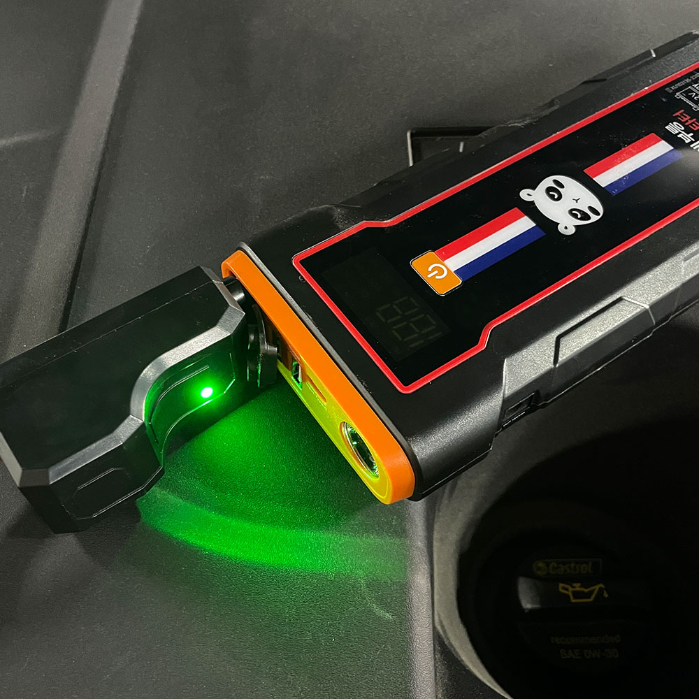 믿추 차량용 점프스타터 대용량 29600mAh 자동차 배터리 방전 12V 휴대용 카스타터 - 상세 이미지 4