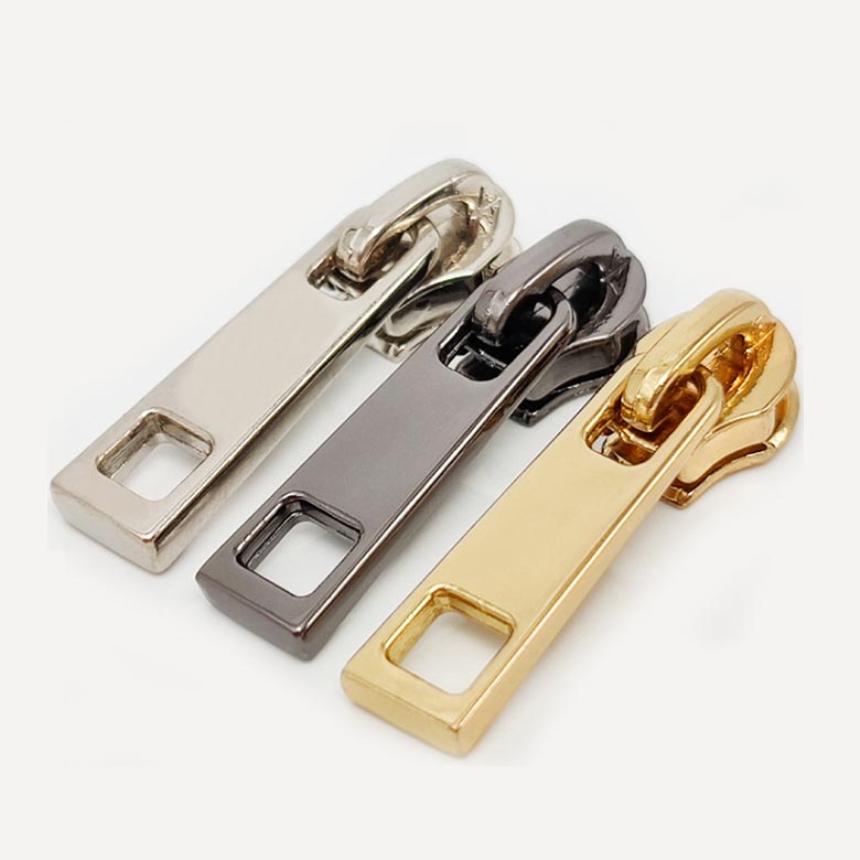 NEW 3호 코일지퍼 나일론지퍼 사각 슬라이더 머리 - 상품 이미지