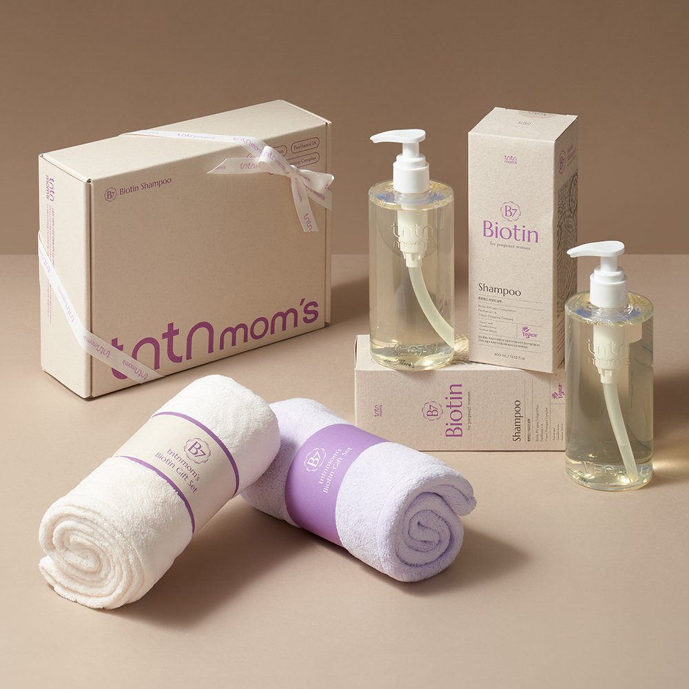 [추석 특별 선물] 튼튼맘스 비오틴 비건 임산부샴푸 선물세트