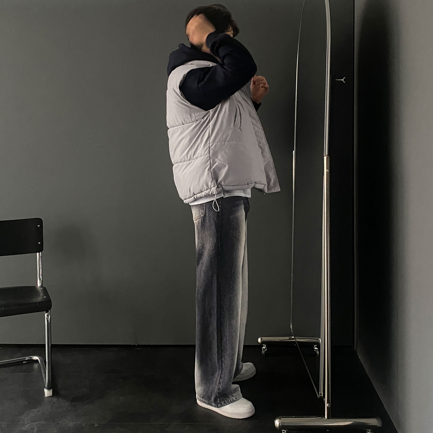 남자패딩조끼 커플패딩조끼 이미지 2