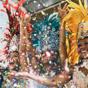 브라질 리우데자네이루  카니발 퍼레이드: 입장권 및 시내 픽업/드롭 서비... 솔직 후기 | 실사용자 리뷰 분석 - 상품 이미지 1