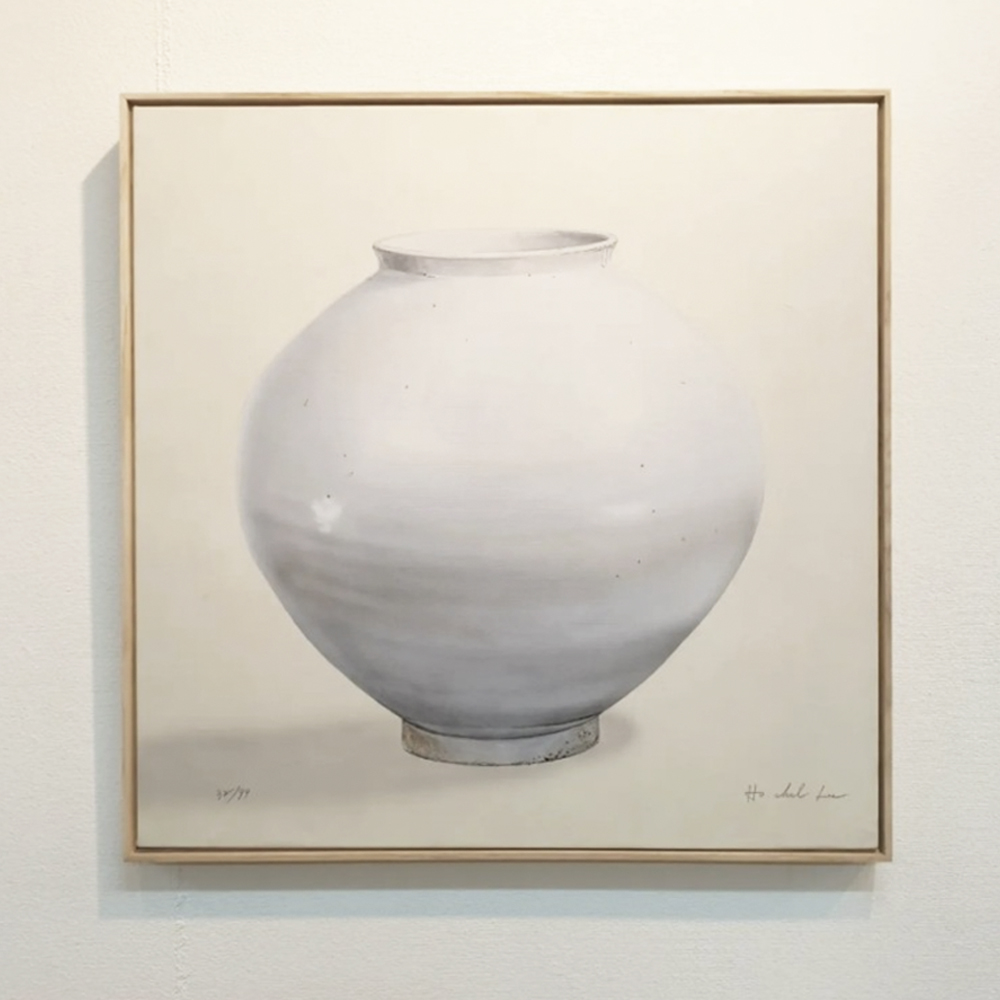 아트앤샵 이호철 에디션 달항아리 한정판그림 올림우드 그림액자 - 상세 이미지 2