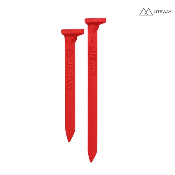 라이트웨이 델타 팩 14cm 6개입 경량 텐트팩 - 상세 이미지 3