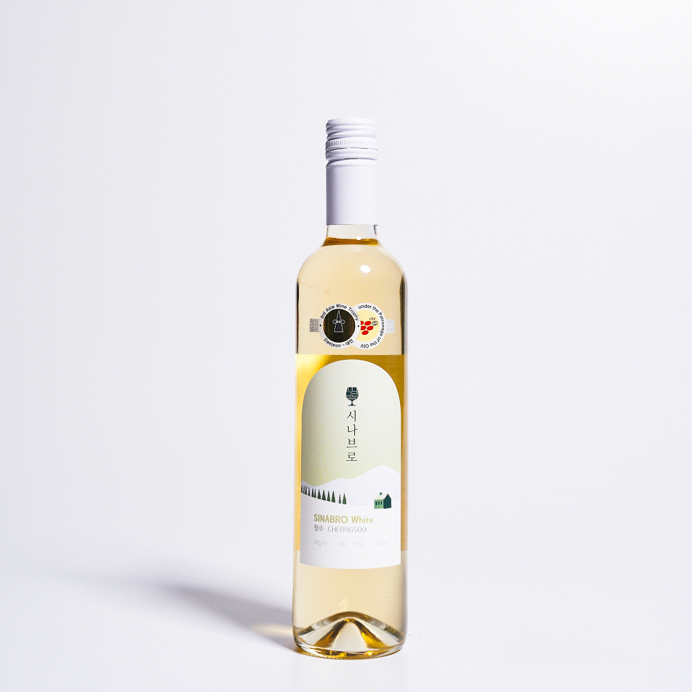 시나브로 와인 청수 화이트 11도 500ml 스위트 과실주 (케이스 포함) - 상세 이미지 3