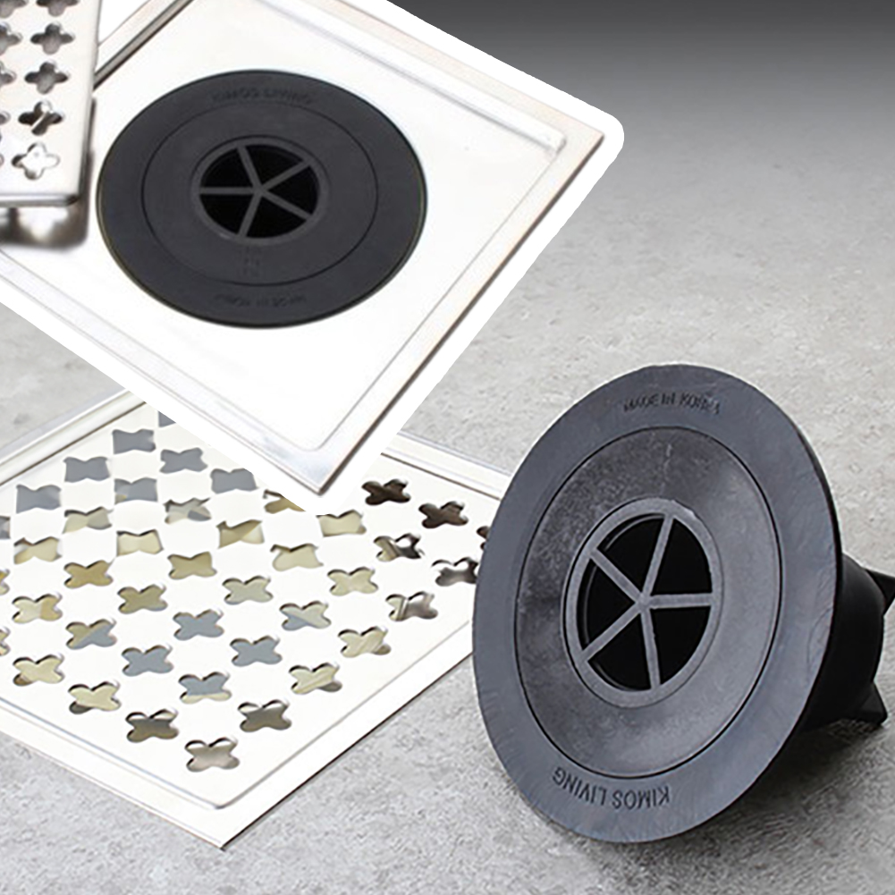 세면대 화장실 베란다 벌레 악취 차단 제거 원형 트랩