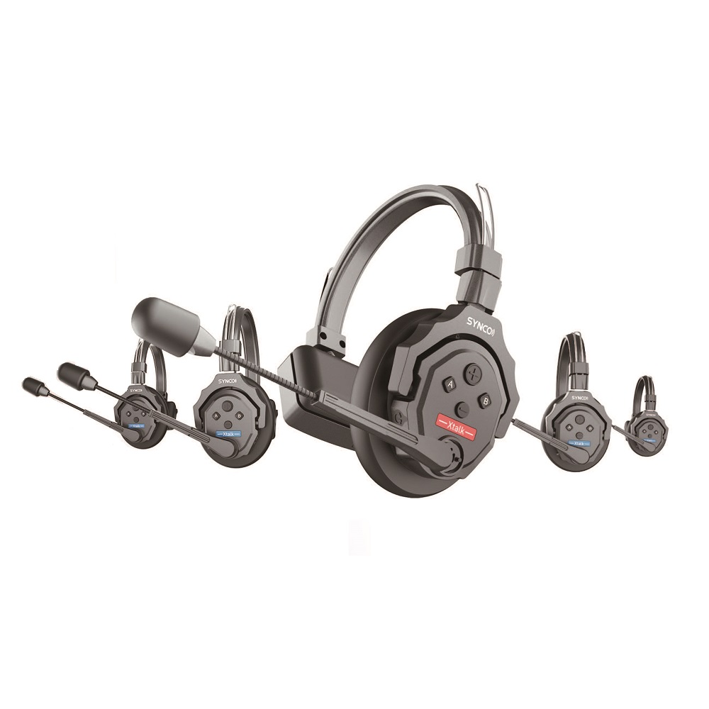 SYNCO Xtalk X5 2.4Ghz 무선 헤드셋 인터컴 시스템 제품 이미지