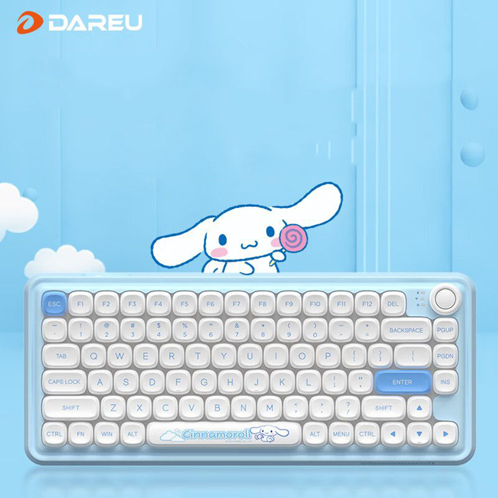 다얼유 키보드 DAREU Z82 설탕큐브 82키 유선 무선 기계식 키보드 모카 케일 저소음 축 - 상세 이미지 3