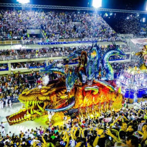 브라질 리우데자네이루  카니발 퍼레이드: 입장권 및 시내 픽업/드롭 서비... 솔직 후기 | 실사용자 리뷰 분석 - 상품 이미지 2