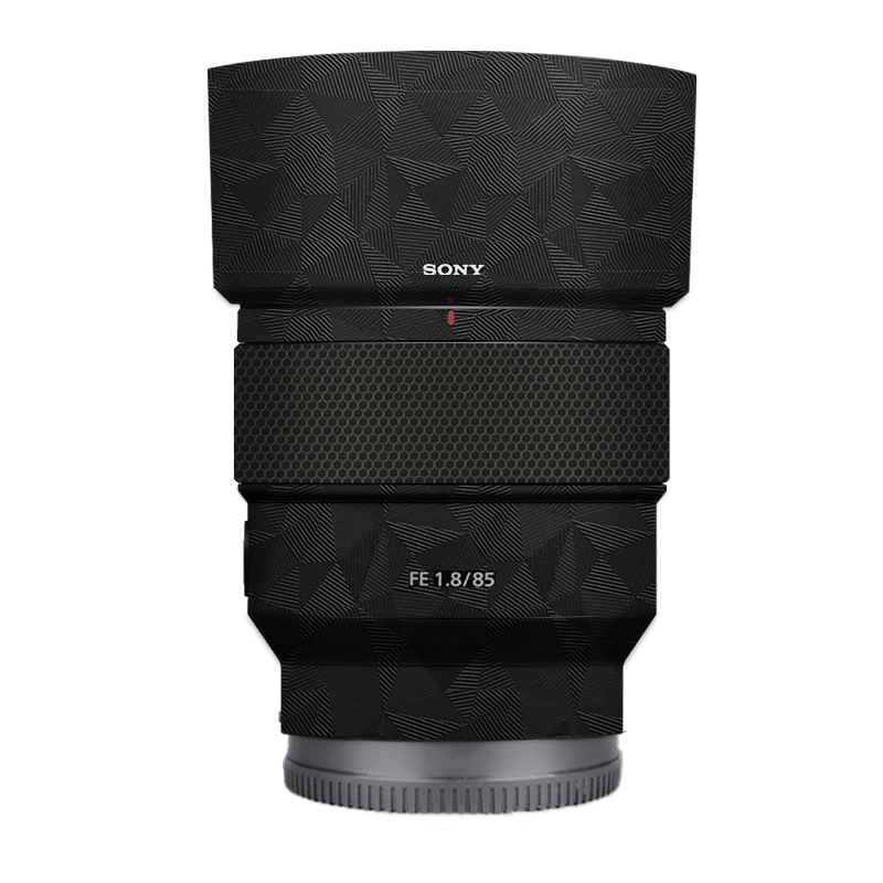 [GC스킨] 소니 FE 85mm F1.8 스킨 3M 렌즈 보호 매트 블랙 필름