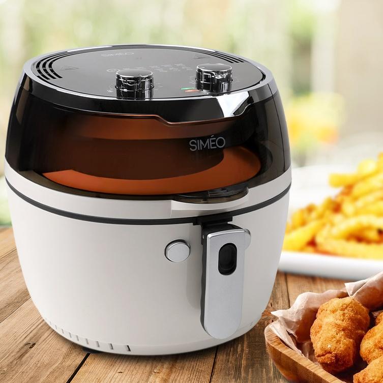 보이는 에어 프라이어 6L 투명 에어 프라이어기 업소용 에어 후라이