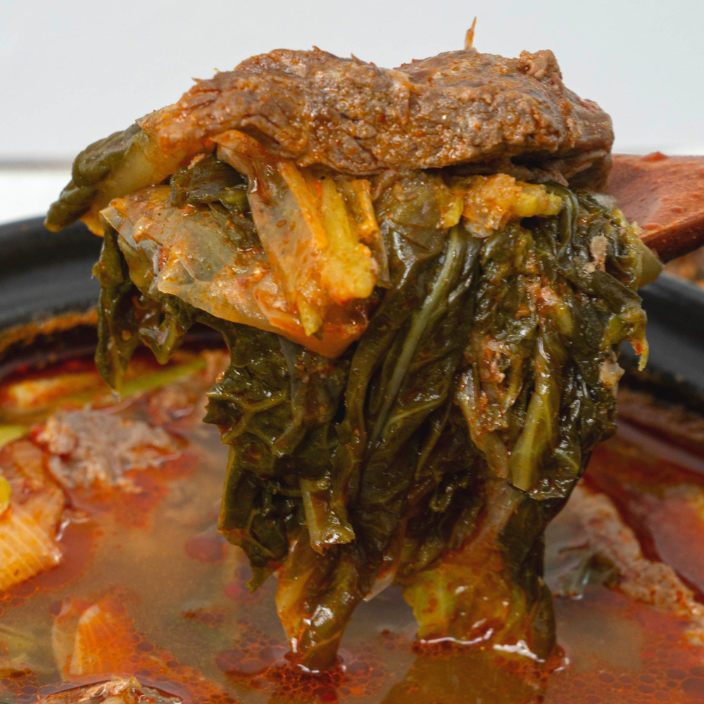 [인천 주안동] ﻿가마솥 소고기우거지국밥 2인분 1kg 캠핑음식 밀키트 - 상세 이미지 3