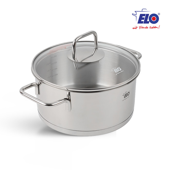 ELO 시트린 ODS 바닥3중 낮은양수20cm / 스텐냄비 / 인덕션 - 상품 이미지