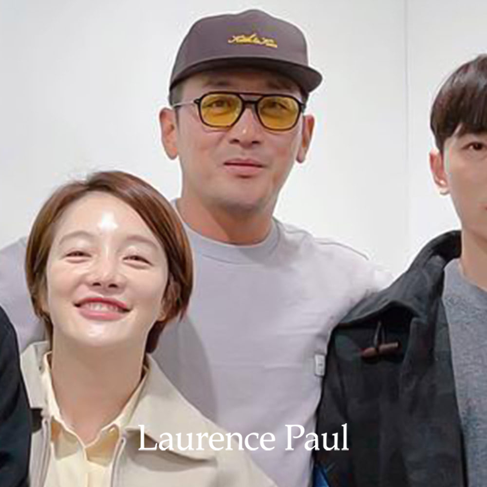 로렌스폴 쿠버06 C01 블랙 투브릿지 빅사이즈 빈티지 보잉 코받침 뿔테 안경 이미지 6