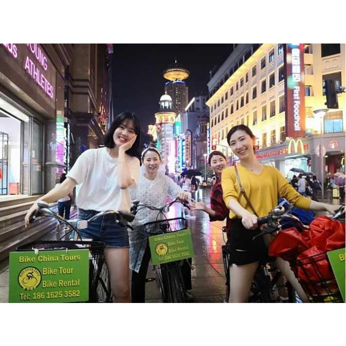 중국 상하이 4시간 나이트라이프 어드벤처 & 시음 자전거 투어 이미지 3