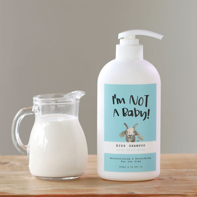 아임낫어베이비 키즈 샴푸 산양유 보습 어린이 유아샴푸 500ml