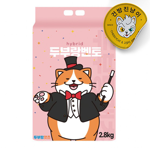두부랑캣츠 두부랑벤토 하이브리드 2.8kg - 메인 이미지