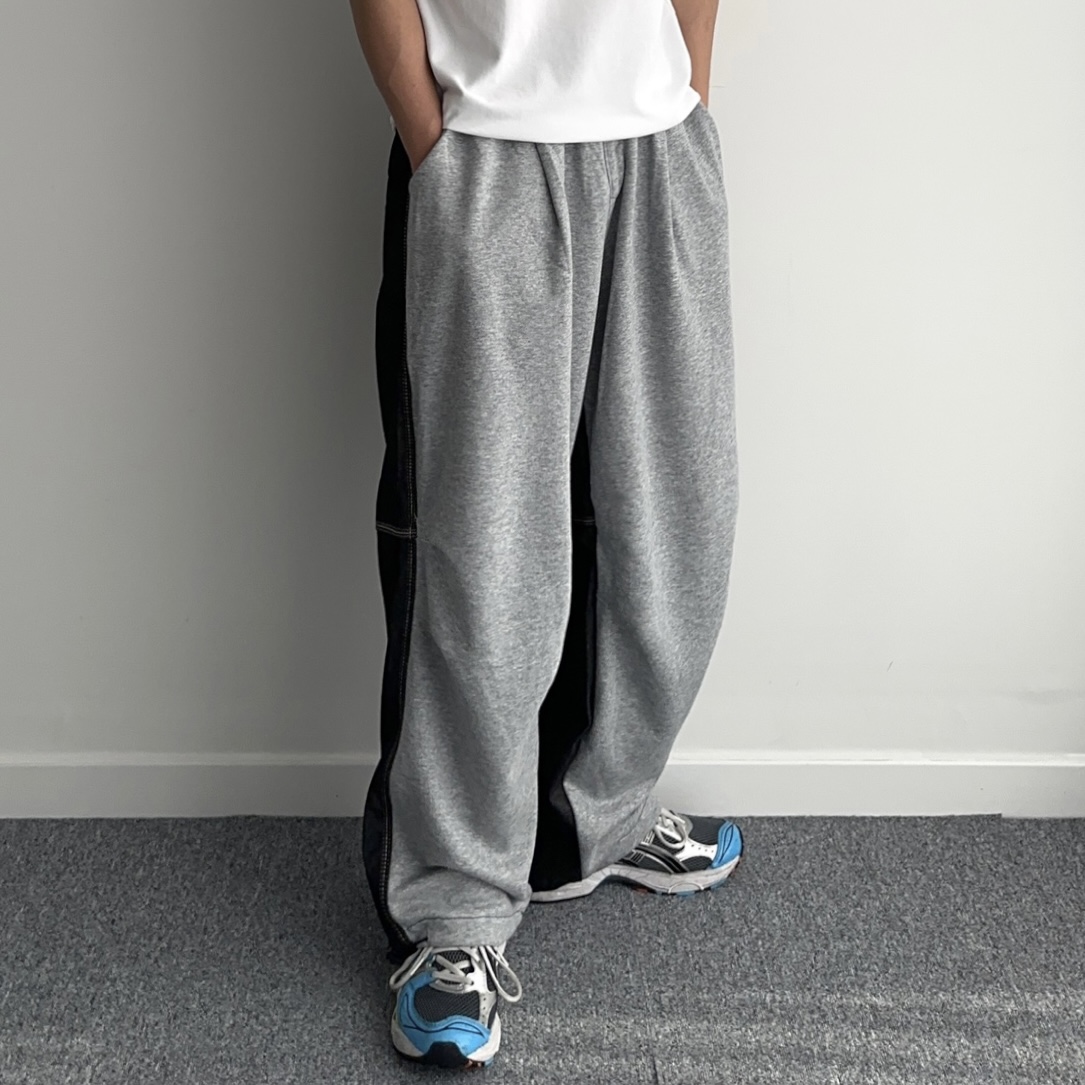 스웻팬츠 벌룬팬츠 남자와이드트레이닝팬츠 - 상세 이미지 3
