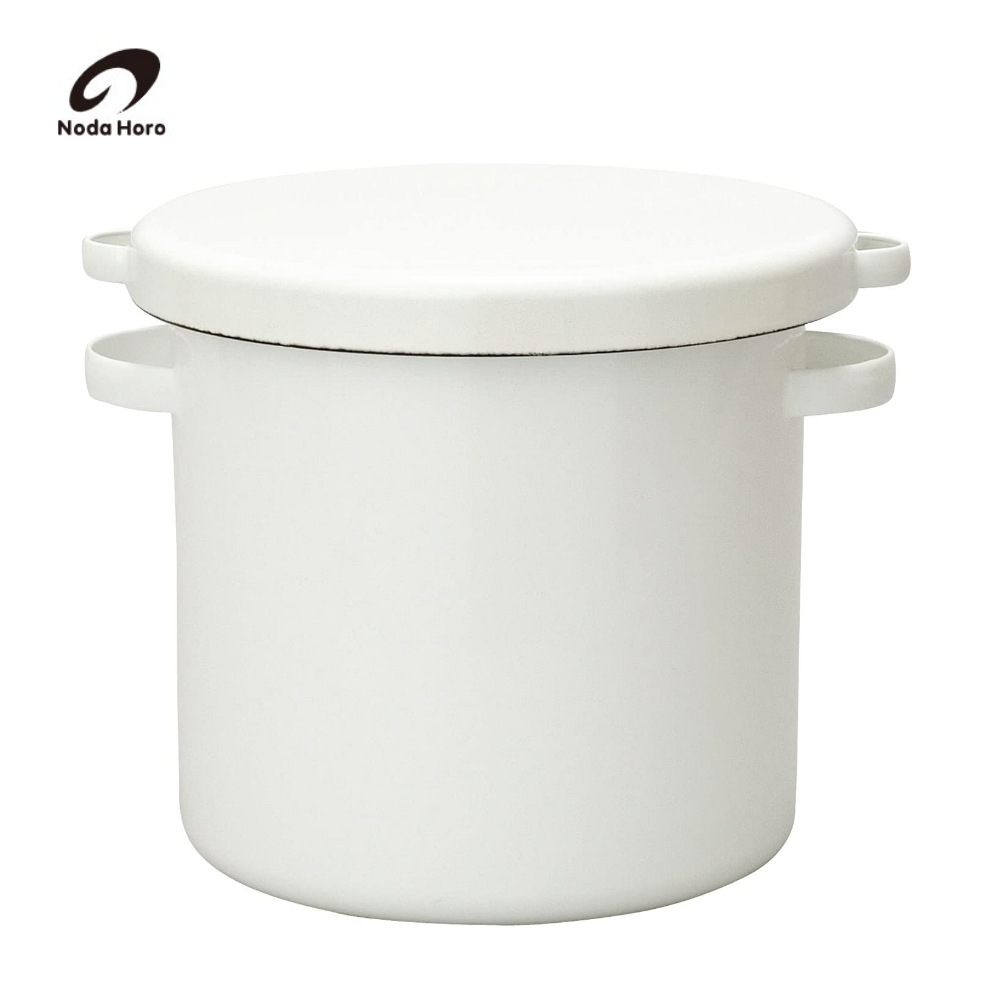노다호로 법랑 쌀통 보관용기 18cm 21cm 24cm 27cm 4종 - 상품 이미지