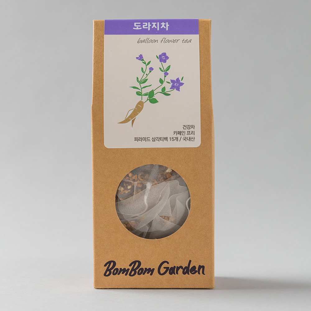 봄봄 최고급 국산 도라지차 15개입 이미지 6