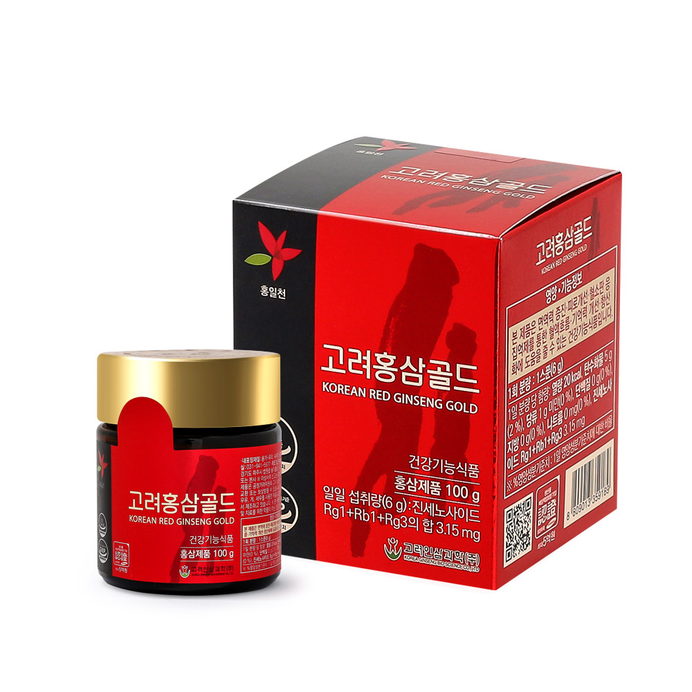 고려홍삼골드 100g 3병 15세트 건강기능식품 면역력 피로 기억력개선 GMP시설 제조 - 상세 이미지 2