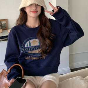정신병동에도 아침이 와요 4화 박보영 맨투맨 정다은 스웻셔츠 옷 패션 0... 착용 후기 | 사이즈/핏 총정리 - 상품 이미지 4