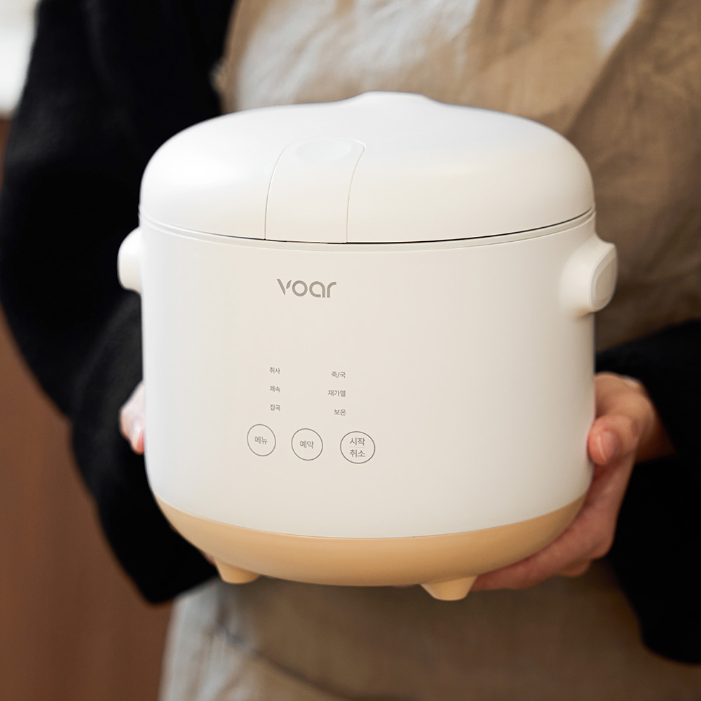 보아르 하루밀 미니 전기밥솥 1인용 2인용 자취생 소형 보온밥솥 일반 전기 밥통