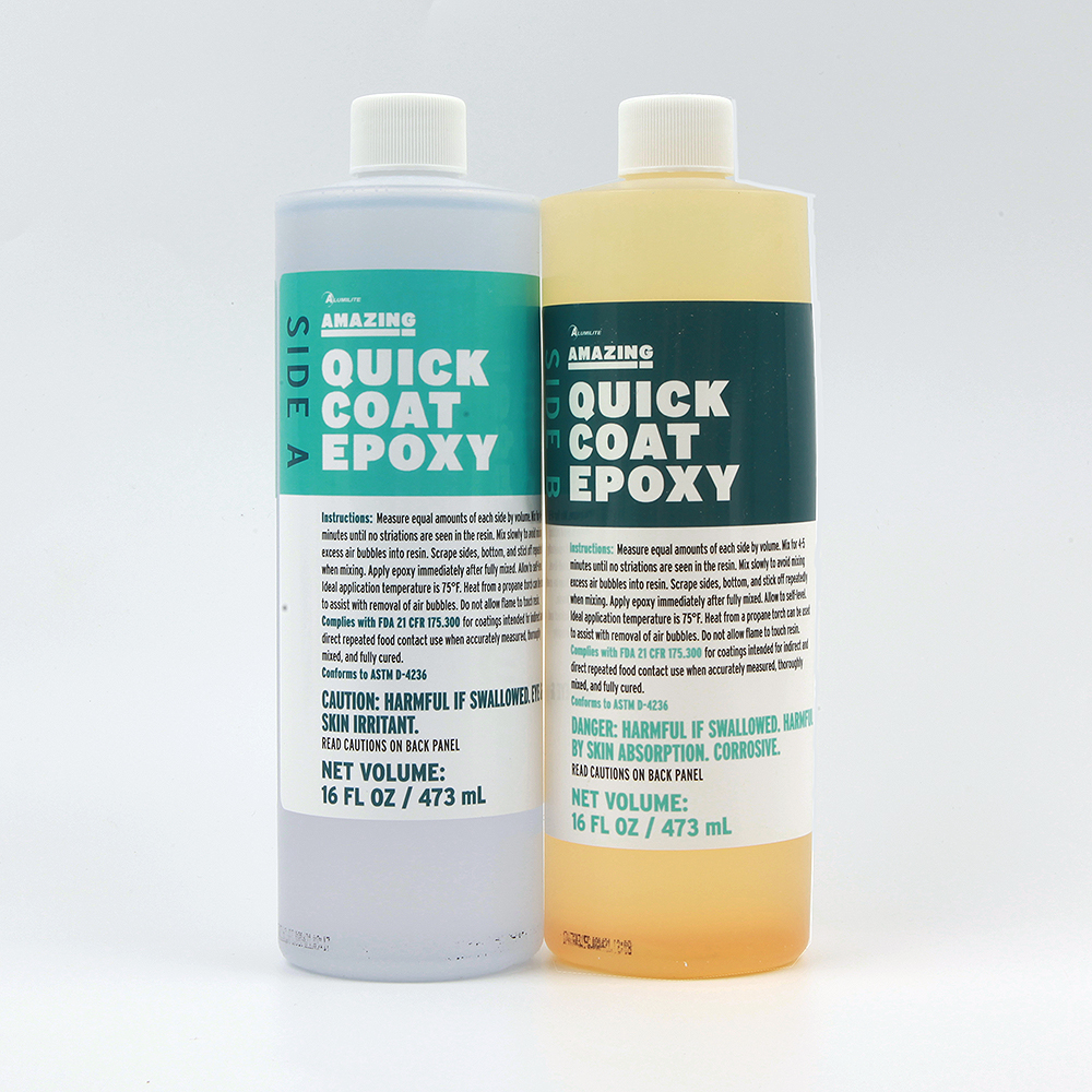 프레스코21 플루이드아트 어메이징 에폭시 레진(Quick coat) 946ml 고점도 레진 공예 - 메인 이미지