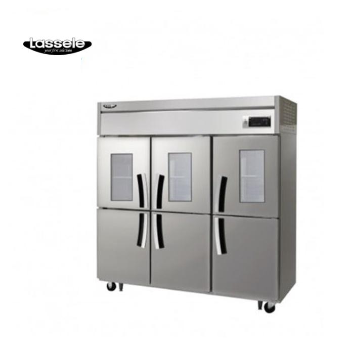식당용 대형냉장고 올냉장 업소용 카페 6도어냉장고 간냉형 제품 이미지
