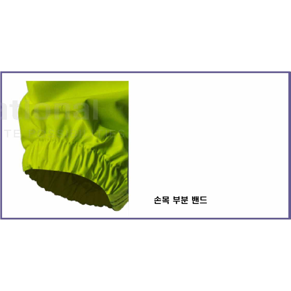제비표 우의 경량 안전 우비 SI-305 기능성 하프 메쉬 라이더 배달 si305 - 상세 이미지 5