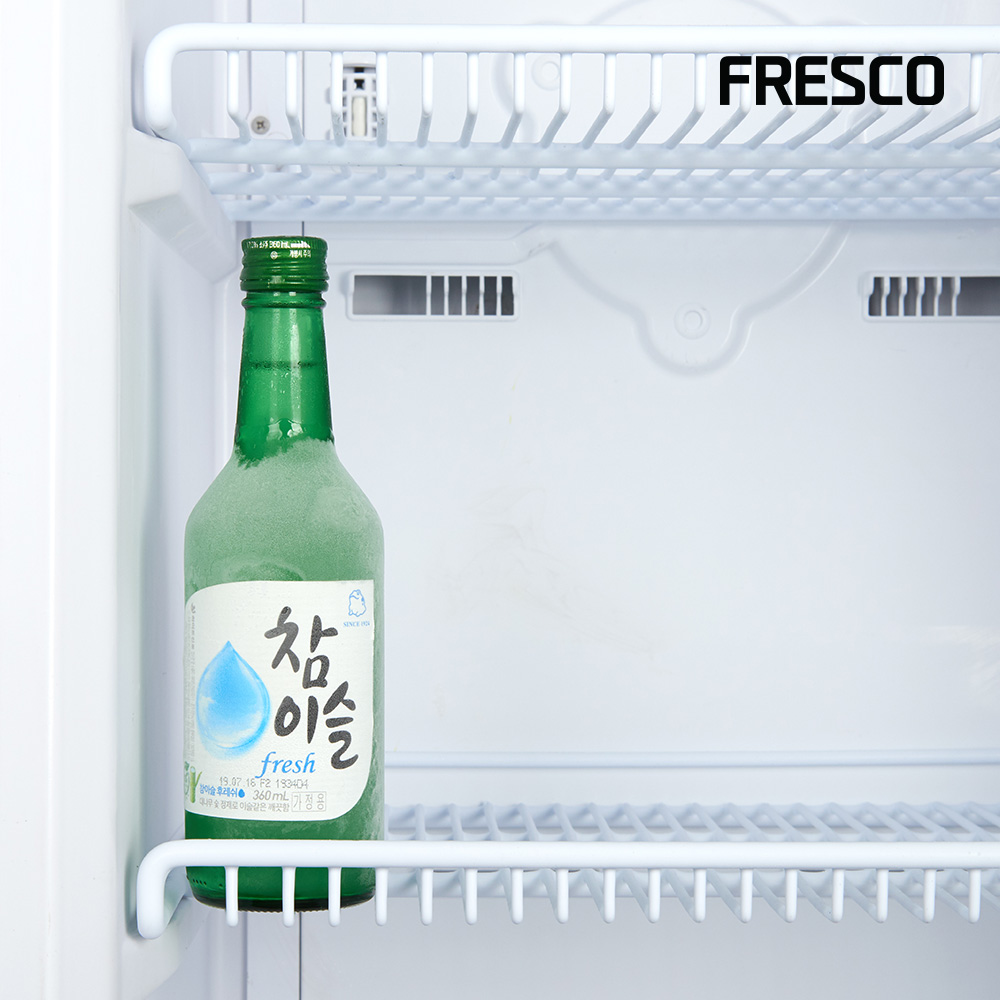 프레스코 음료수냉장고 소주 주류 음료 소형 술 미니 쇼케이스 가정용 술장고 UN-149SF