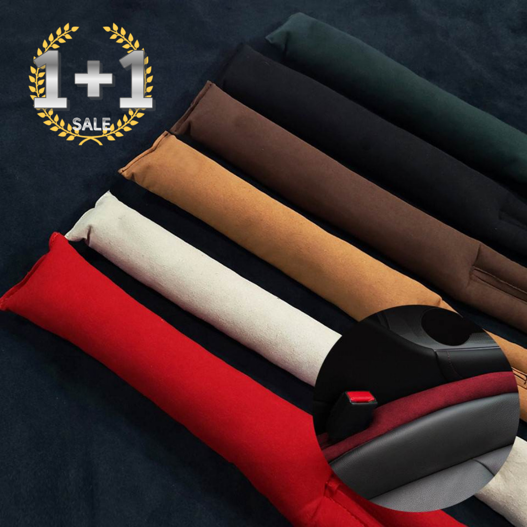 1+1 자동차 차량용 시트 틈새쿠션  벤츠 싼타페 쏘렌토 캐스퍼 사이드 스웨이드 악세사리 쿠션